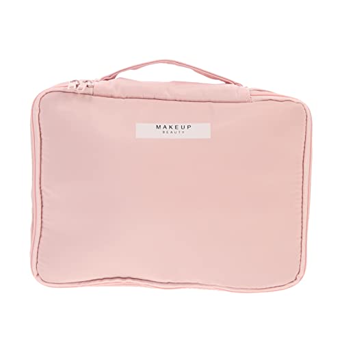 FRCOLOR 1 Satz kosmetische Aufbewahrungstasche Kosmetiktasche mit Henkel Kosmetikkoffer für unterwegs Make-up-Organizer-Tasche Make-up-Taschen Kosmetiktasche mit Reißverschluss bilden von FRCOLOR