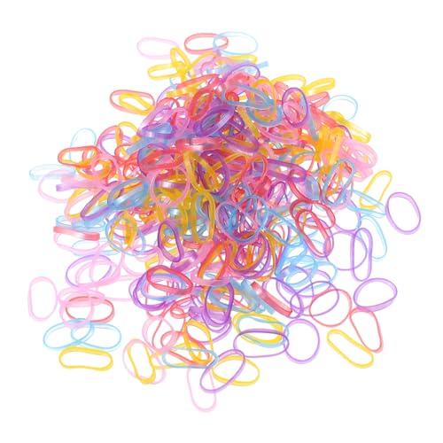 FRCOLOR 1 Schachtel vielseitige Gummiringe elastische Gummibänder Haargummis für Kleinkinder haarschmuck katze hund haar gummibänder Gummiringe für den Haushalt Multifunktion Haarring Baby von FRCOLOR