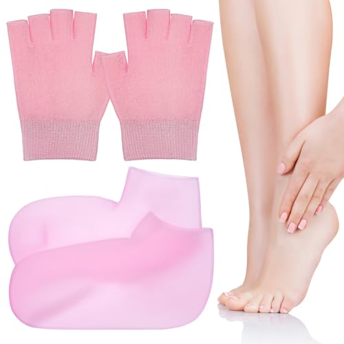 FRCOLOR Gel-fäustlinge Feuchtigkeitsspendende Handschuhe Socken Handcreme für Die Nacht Komfort für Frauen von FRCOLOR