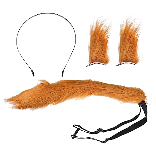FRCOLOR 1 Set Tierohren Haarclips Cosplay Kostü Set Mit Langen Flauschigen Fuchsohren Und Für Mottopartys Karneval Und Halloween Lange Ohren Und Perfekt Für FRCOLOR 1 Set Tierohren Haarclips Cosplay Kostü Set Mit Langen Flauschigen Fuchsohren Und Für Mottopartys Karneval Und Halloween Lange Ohren Und Perfekt Für von FRCOLOR