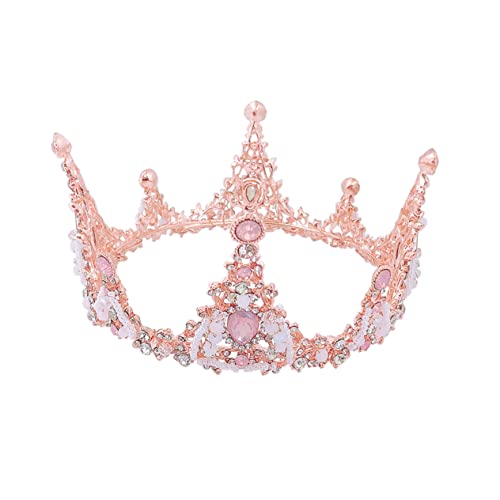 FRCOLOR 1 Stk Kinderkrone Braut Stirnband Hochzeitskopfschmuck Strass Modisches Haarband Kostüm Tiaras Mode-stirnband Haarschmuck Kopfbedeckungen Für Kindergeburtstage Rosa Legierung FRCOLOR 1 Stk Kinderkrone Braut Stirnband Hochzeitskopfschmuck Strass Modisches Haarband Kostüm Tiaras Mode-stirnband Haarschmuck Kopfbedeckungen Für Kindergeburtstage Rosa Legierung von FRCOLOR