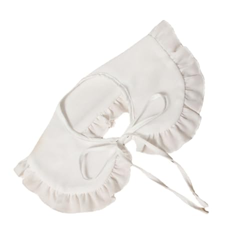 FRCOLOR 1 Stück Abnehmbarer Fake Kragen mit Rüsche für Damen Blusen Dekoration für Kleider Shirts und Pullover Vielseitiges Accessoire für Einen Modischen Look von FRCOLOR