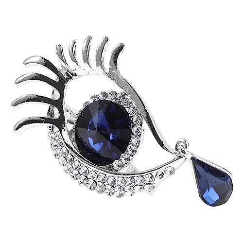 FRCOLOR 1 Stück Augenbrosche Dekorative Brosche Für Damenkleider Initialen Brosche Anstecknadel Augenförmige Brosche Corsage Ornament Augenmodellierung Brosche Brosche von FRCOLOR