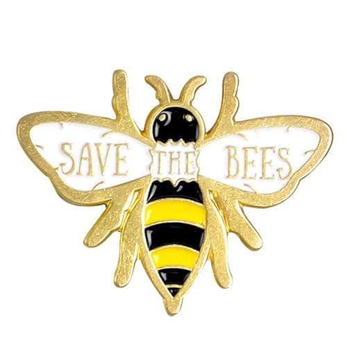 FRCOLOR 1 Stück Biene Brosche Kragenverzierung Honigbienen-Brosche Kleidung Accessoires Schmuck Corsage Mode Bienenbroschen Weiß FRCOLOR 1 Stück Biene Brosche Kragenverzierung Honigbienen-Brosche Kleidung Accessoires Schmuck Corsage Mode Bienenbroschen Weiß von FRCOLOR