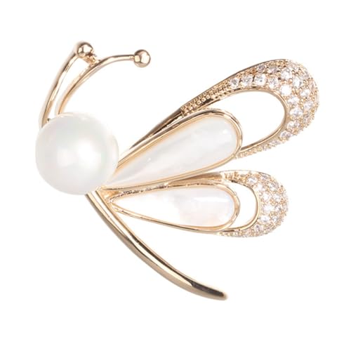 FRCOLOR 1 Stück Brosche Strass für Damen Anstecknadel für Braut Hochzeitskleid Schal und Kleidung Stilvolle Leichte und Langlebige Brosche mit Einzigartigem Design von FRCOLOR