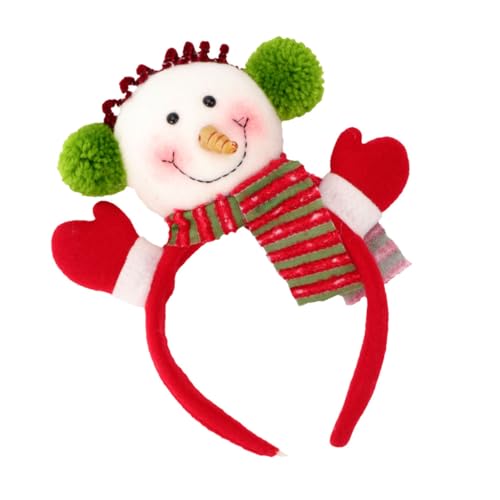 FRCOLOR 1 Stück Dekorative Kopf bedeckung Stirnband Weihnachtsmützen Masse weihnachtsstirnbänder für halloween costume halloween kleidung weihnachtsdeko Haarschmuck-Requisite Tuch von FRCOLOR