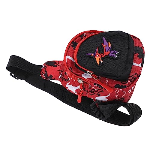 FRCOLOR Junge Mädchen Cross Body Tasche Dinosaurier Muster Brusttasche Hüfttasche Mode Umhängetasche Schlüssel Snacks Spielzeug Aufbewahrung Für Jungen Mädchen von FRCOLOR