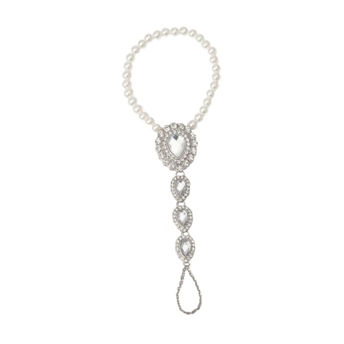 1 Stück Feminine Fußkette mit Geometrischem Design Ankerkette Silber für Strand Party Hochzeit Stilvoller Schmuck für Frauen von FRCOLOR