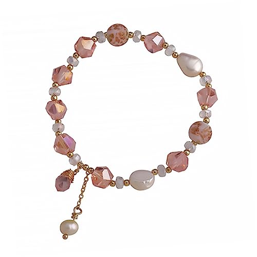 FRCOLOR 1 Stück Frisches Armband Zartem Rosa Stilvolles Armband für Frauen Modisches Handgelenkschmuckstück für für Freundinnen Familie von FRCOLOR