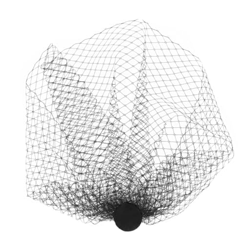 FRCOLOR Haarnadeln Aus Trauergaze Für Mädchen Schicke Haarspangen Tägliche Kopfdekoration Langlebiges Material Für Schule Und Partys Schwarz Spitze von FRCOLOR