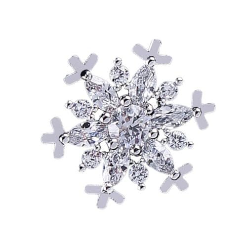 FRCOLOR 1 Stück Inlay Brosche für Damen Kreativer Brustverschluss Elegantes Mode Accessoire für Partys Hochwertiges Design Platin Finish zur Dekoration von Kleidung Taschen Schals von FRCOLOR