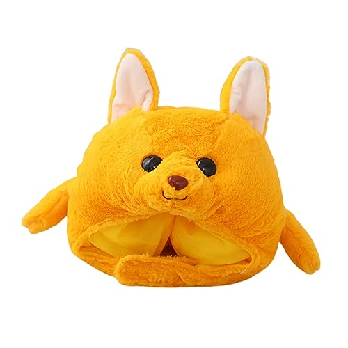 FRCOLOR 1 Stück Känguru-Hut kindermütze kappe plüschhut gelber hut Photo prop hat Plüschtier Kopfbedeckung Kopfbedeckung Plüsch und pp Baumwolle Yellow von FRCOLOR