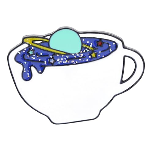 FRCOLOR 1 Stück Kaffeetassen-Brosche broschen für kleidung Party Brosche Staschpunkt Brustnadel Brosche Mode Brosche Kleidung Brosche Weiß FRCOLOR 1 Stück Kaffeetassen-Brosche broschen für kleidung Party Brosche Staschpunkt Brustnadel Brosche Mode Brosche Kleidung Brosche Weiß von FRCOLOR