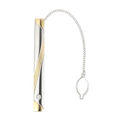 FRCOLOR Krawattenklammer Für Herren Aus Kupfer Stilvoller Krawattenverschluss Für Business Und Hochzeit Robust Und Langlebig von FRCOLOR