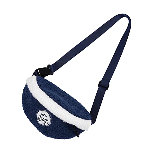 FRCOLOR 1 Stück Kuschelige Plüsch Umhängetasche für Damen Winterliche Schulter Bauchtasche im Niedlichen Design für Frauen Freizeit Ausflüge von FRCOLOR