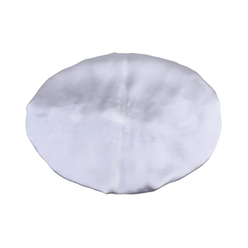 FRCOLOR 1 Stück Lacework Seidenhaube für Maternity Schlafhaube Chemo Haarschutz Elastisch Silber zum Schlafen Make Up und Hautpflege von FRCOLOR