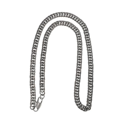 FRCOLOR Halskette Aus Titanstahl Für Männer Retro Stil Männerschmuck Dekorativer Halsschmuck Schmuck Herren von FRCOLOR