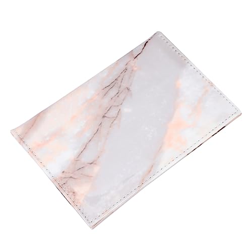 FRCOLOR 1 Stück Marble Glossy Passport Holder für Männer Frauen Reisepasshülle im Eleganten Design für Reisen Geschäftsreisen Freizeitaktivitäten Langlebig Komfortabel von FRCOLOR