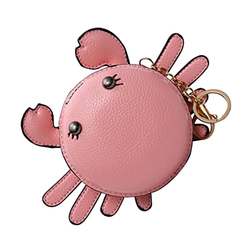 FRCOLOR 1 Stück Münzbrieftasche Anhänger Taschen Mini Münze Kartenetui Damen Klein Karikatur Clutch-geldbörsen Für Damen Geldbeutel Kupplung Münzbeutel Für Damen Rosa von FRCOLOR