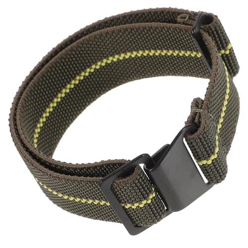 FRCOLOR 1 Stück Nylon Uhrenarmband Elastisches Schnelltrocknendes Armband Ergonomisches Design Kompatibel mit Grün für Höchsten Tragekomfort Anpassung von FRCOLOR