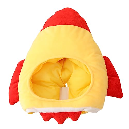 FRCOLOR 1 Stück Raketen Kopf Bedeckung Hut Kappen Lustige Foto-requisite Lustige Partykopfbedeckung Neuheitenparty Feiertags-partyhüte Wintermütze Für Neuheit Partyhut Plüsch Yellow FRCOLOR 1 Stück Raketen Kopf Bedeckung Hut Kappen Lustige Foto-requisite Lustige Partykopfbedeckung Neuheitenparty Feiertags-partyhüte Wintermütze Für Neuheit Partyhut Plüsch Yellow von FRCOLOR