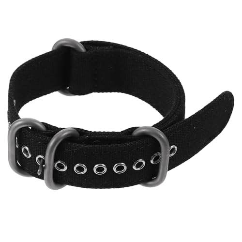 FRCOLOR 1 Stück Schnalle Canvas Uhrenarmband Strapazierfähiges Wasserdichtes Armband Vielseitig für Fitness Freizeit für Damen Herren von FRCOLOR