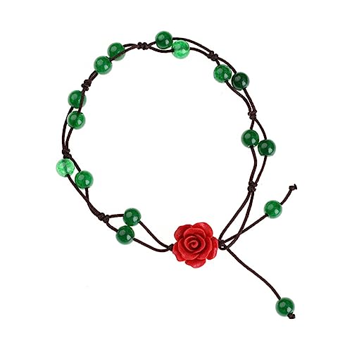 FRCOLOR 1 Stück Stylische Fußkette mit Blumenmuster Verstellbare Damen Ankekette Hochwertigem Material für Sommer Strand Partys Hochzeiten von FRCOLOR