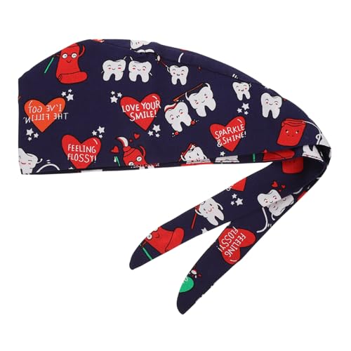 FRCOLOR 1 Stück Verstellbare Damen Arbeitsmütze mit Ponytail Funktion für Lange Haare für Kosmetik Fitness Atmungsaktiv Hautfreundlich von FRCOLOR