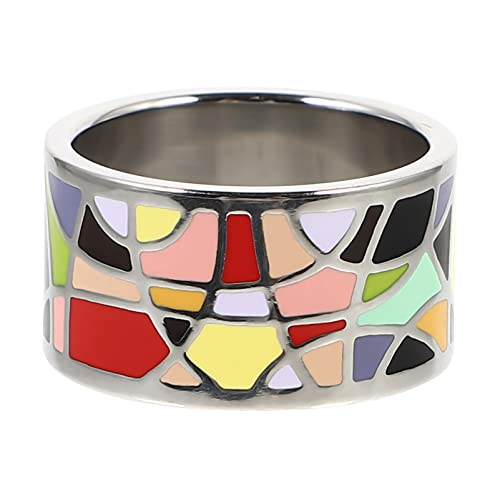 FRCOLOR 1 Stück Vintage Schalring Titanstahl Schal Schnalle für Damen Vielseitig Einsetzbar Langlebig und Leicht zu Tragen Geeignet für Verschiedene Kleidungsstile und Anlässe von FRCOLOR