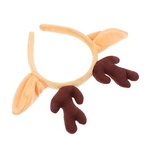 FRCOLOR 1pc Weihnachten Stirnband Haarband Plüsch Geweih Für Festival Dekorationen von FRCOLOR