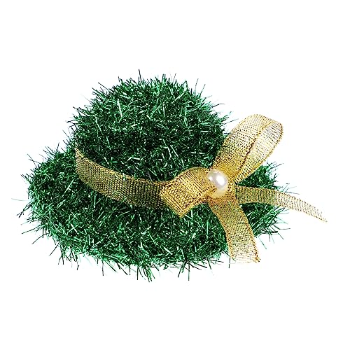 FRCOLOR 1stück Grüner Saint Patrick's Hut Haarschmuck Festliches Headwear Für Patrick's Day Party-zubehör Attraktives Haar-accessoire Sicherem Material von FRCOLOR