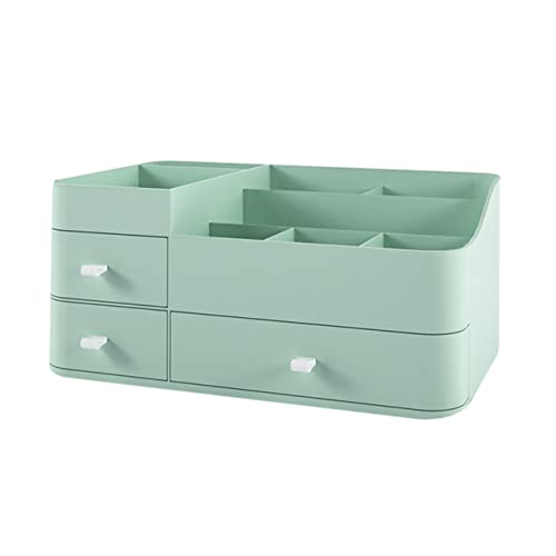 FRCOLOR Kosmetik-Organizer-Koffer Fernbedienungshalter 1 Stück Karton Tischdeckenklammern Desktop-Make-up-Organizer Schminkständer Mit Schublade Beauty-Halter-Organizer von FRCOLOR