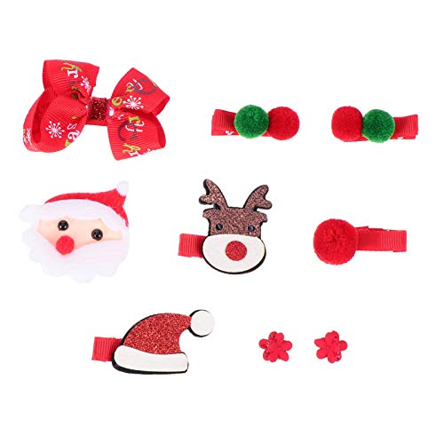 FRCOLOR 1 Weihnachtshaar-Accessoires-Set Kinderanzug Anzug für Kleinkinder Socken für Kinder weihnachtsbaum socken haarspange kind weihnachtsgeschenk Kinderweihnachtsfeierbevorzugung Pony von FRCOLOR