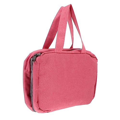 FRCOLOR 1stk Make-up-Aufbewahrungstasche Makeup Tasche Reise-kulturbeutel Kulturtasche Für Männer Schminktaschen Für Frauen Reisen Nachahmung Von Hanfkation Tragbar Aufbewahrungskiste von FRCOLOR