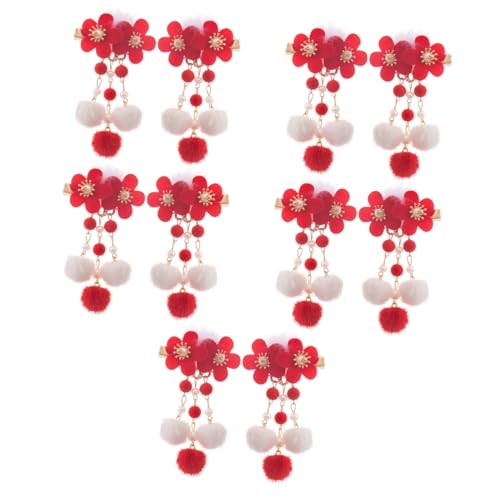 FRCOLOR 10stücke Chinesische Haarspangen Mit Blumenball-design Haarnadeln Für Mädchen Und Mädchen Für Partys Kostüme Und Besondere Anlässe von FRCOLOR