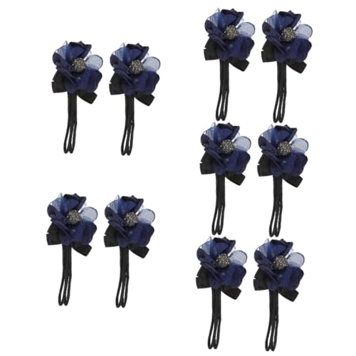 FRCOLOR 10 Stk Haartrockner Gummiband Für Mädchen Haarseil Für Frauen Cartoon-haargummis Blumenhaarseil Blumen Elastisch Süße Gummibänder Haarschmuck Koreanische Mode Haarring Braut Stoff von FRCOLOR