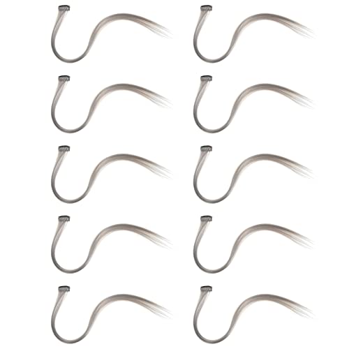 FRCOLOR 10 Stück Clip in Haarverlängerungen Kunsthaar für Cosplay Partys Haarschmuck für Damen Einfach Anzubringen Vielseitige Farben FRCOLOR 10 Stück Clip in Haarverlängerungen Kunsthaar für Cosplay Partys Haarschmuck für Damen Einfach Anzubringen Vielseitige Farben von FRCOLOR