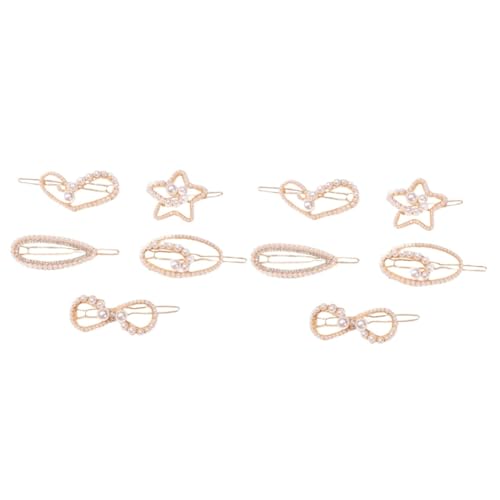 FRCOLOR 10 Stück Haarnadeln Haarnadeln Perlenspange Eleganter Kopfschmuck Damen Kopfbedeckung Haarspangen von FRCOLOR