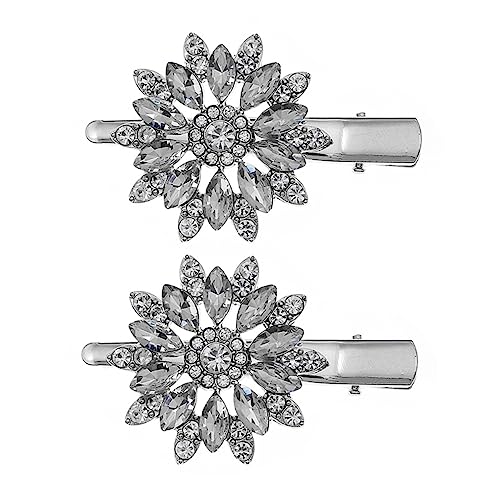 FRCOLOR 10 Stück Haarspangen Mit Strasssteinen Haarspangen Mit Schnabelhaaren Haarspangen Für Frauen Strass Kopfbedeckung Diademe Für Mädchen Damen Haarnadel Mädchen Haardekoration von FRCOLOR