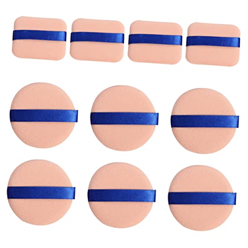FRCOLOR 10 Stück Make-up-puff Kissen Baumwolle Machen Mischen Schwämme Rosa Puderquaste Foundation-schwamm-puff Puderquaste Bestäuben Make-up-puderquaste, Puderschwamm Gesichtsausschlag von FRCOLOR