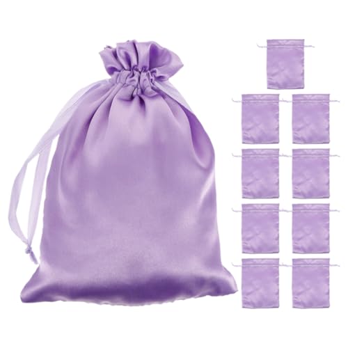 FRCOLOR 10 Stück Perücken-Aufbewahrungstaschen Mit Kordelzug Haarverlängerungshalter Haarteile-Träger Organizer Schutzbeutel Für Den Täglichen Gebrauch Auf Reisen von FRCOLOR