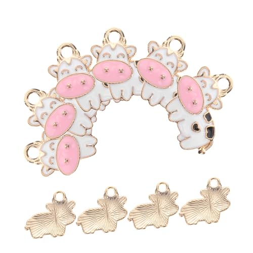 FRCOLOR 10stücke Kuh-schmuckanhänger Kleiner Tieranhänger Für Schmuckherstellung Charm-legierung Kuh-anhänger Für Armbänder Und Ketten Süße Deko Für Frauen FRCOLOR 10stücke Kuh-schmuckanhänger Kleiner Tieranhänger Für Schmuckherstellung Charm-legierung Kuh-anhänger Für Armbänder Und Ketten Süße Deko Für Frauen von FRCOLOR
