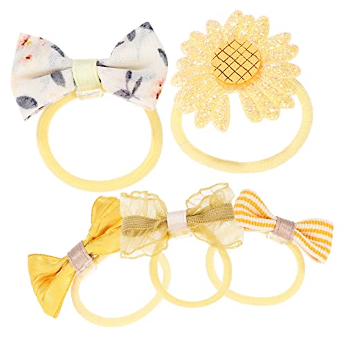 FRCOLOR 10st Tüll-schmetterlings-haargummi Haarschleife Band-haargummibänder Kinder Haarschmuck Süße Haargummis Haarbänder Für Mädchen 4-6 Haar Schleife Kleinkind Haarball Fräulein von FRCOLOR