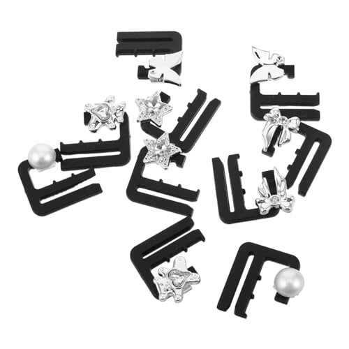 FRCOLOR 10 Stück Verstellbare Taillenknöpfe für Jeans und Röcke kein Nähen Abnehmbare Bundverkleinerer Clips Einfache Anwendung Sicherer Halt Vielseitig für Hosen Kleider Schnell Anpassbar von FRCOLOR
