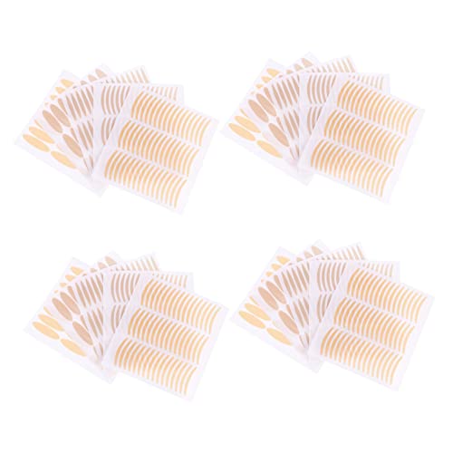 FRCOLOR 100 Blatt Spitzen Doppel Augenlid Aufkleber Sofortiges Augen Doppel Augenlid Klebeband Augen Make Up Klebeband Selbstklebendes Unsichtbares Klebeband Klebriger von FRCOLOR