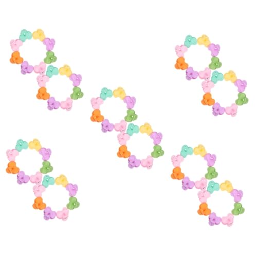 FRCOLOR 100 Stk einfarbige Clip-Haar-Accessoires kleine Haarspangen Haarschmuck für Kinder Oktopus-Clip haarspange kinder haarklammer kinder Mini-Haarklammer Mini-Haarspangen Harz von FRCOLOR