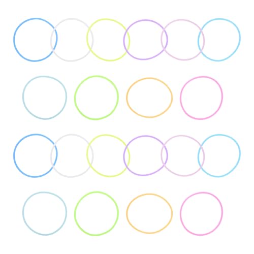 FRCOLOR 100stücke Luminous Silikon Haargummis Neon Glow Armbänder Dehnbar Wasserfest Für Partys Geburtstagsgeschenke Und Mädels-events von FRCOLOR