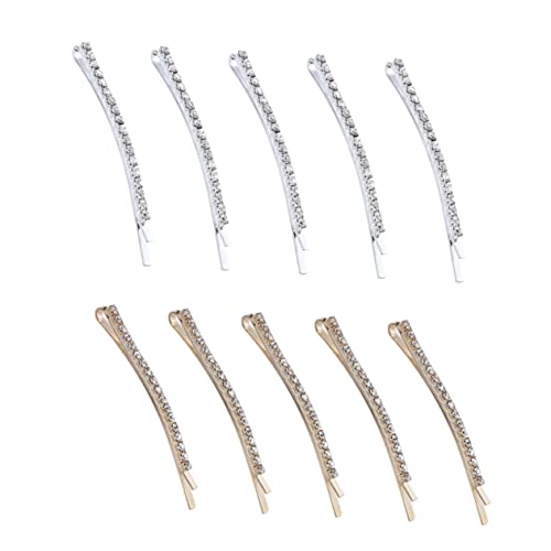FRCOLOR 10st Haarschmuck Gold Haarnadel-stirnband Stift Netz Haarknoten Jumbo Strasssteine Silberne Haarringe Haar-edelstein-stempel Bobby Haaranhänger Perle Für Haare Aufkleber Haarperle FRCOLOR 10st Haarschmuck Gold Haarnadel-stirnband Stift Netz Haarknoten Jumbo Strasssteine Silberne Haarringe Haar-edelstein-stempel Bobby Haaranhänger Perle Für Haare Aufkleber Haarperle von FRCOLOR