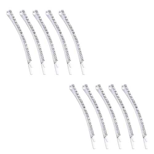 FRCOLOR 10stücke Rhinestone Haarspangen Für Damen Glänzende Wasserstein Clips Für Hairstyles Für Hochzeiten Und Partys Silber Haarschmuck Für Mädchen Und Frauen FRCOLOR 10stücke Rhinestone Haarspangen Für Damen Glänzende Wasserstein Clips Für Hairstyles Für Hochzeiten Und Partys Silber Haarschmuck Für Mädchen Und Frauen von FRCOLOR