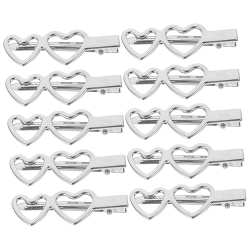 FRCOLOR 10stücke Metall Herz Haarklammern Für Damen Haarschmuck Aus Metall Kleine Haarspangen Für Dünnes Haar Haarnadeln Für Mädchen Als Haar Zubehör FRCOLOR 10stücke Metall Herz Haarklammern Für Damen Haarschmuck Aus Metall Kleine Haarspangen Für Dünnes Haar Haarnadeln Für Mädchen Als Haar Zubehör von FRCOLOR
